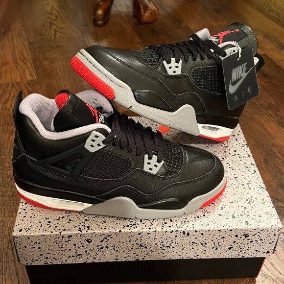 Nike Air Jordan 4 Retro Bred Reimagined Size 11 Men’s FV5029-006